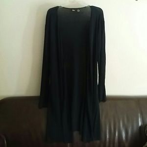 Black Duster Sweater Boho Style